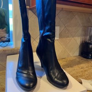 Black Boots w/2”Heels
